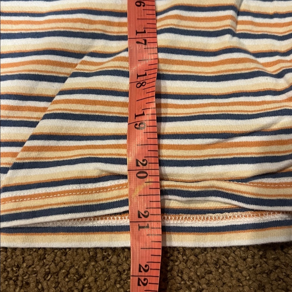Abercrombie and Fitch 100% cotton striped tee shirt - Picture 6 of 6